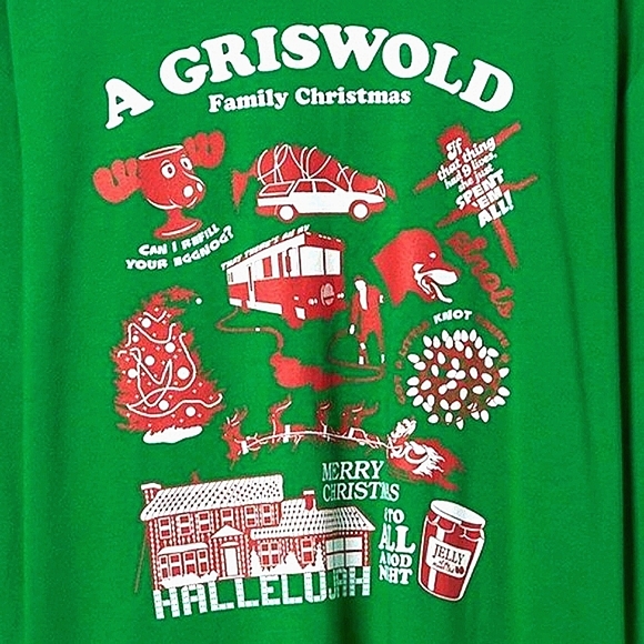 ❤️NWT VINTAGE TORRID TEE - CHRISTMAS VACATION GRISWOLD HOLIDAY SHIRT - PLUS SIZE - Picture 2 of 9